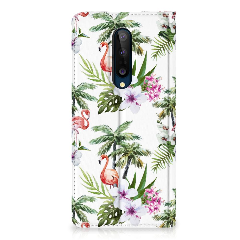 OnePlus 8 Hoesje maken Flamingo Palms