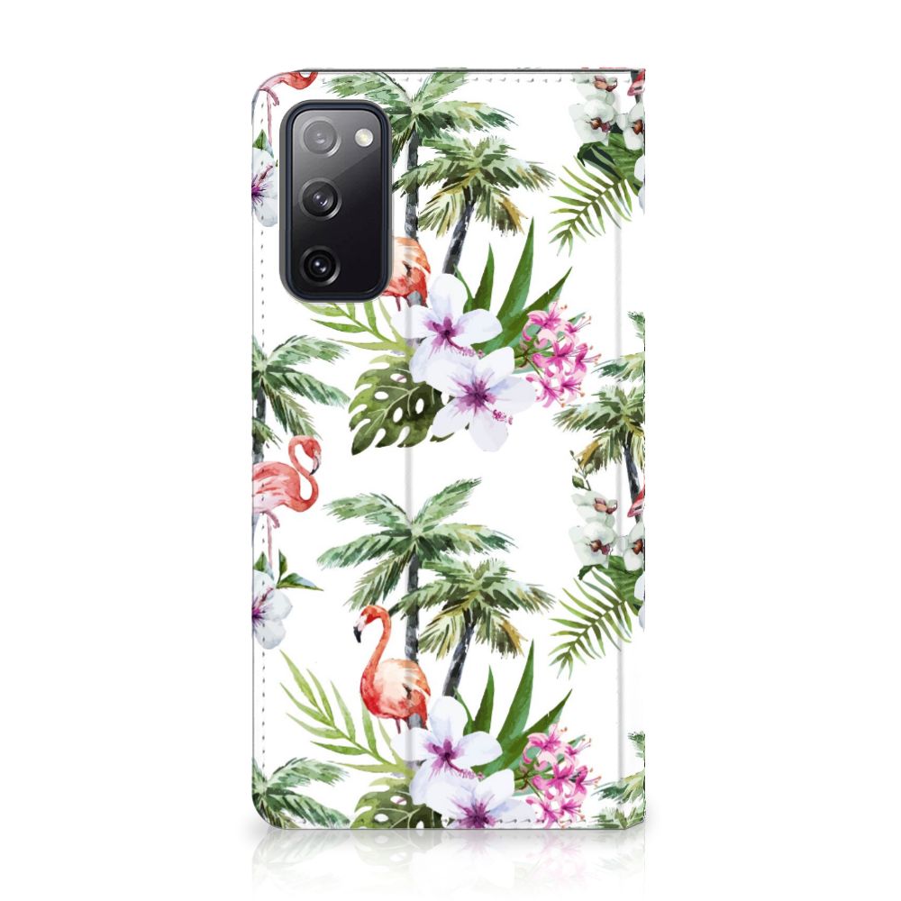 Samsung Galaxy S20 FE Hoesje maken Flamingo Palms
