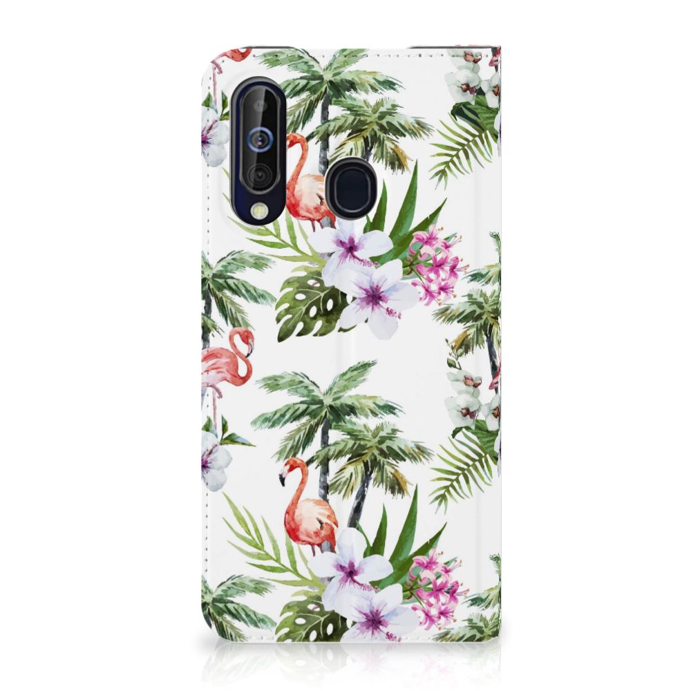 Samsung Galaxy A60 Hoesje maken Flamingo Palms