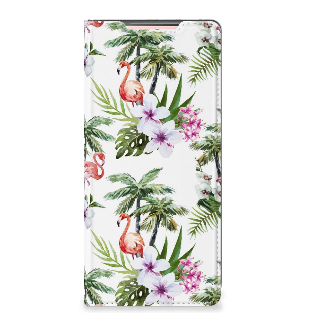Samsung Galaxy Note20 Hoesje maken Flamingo Palms