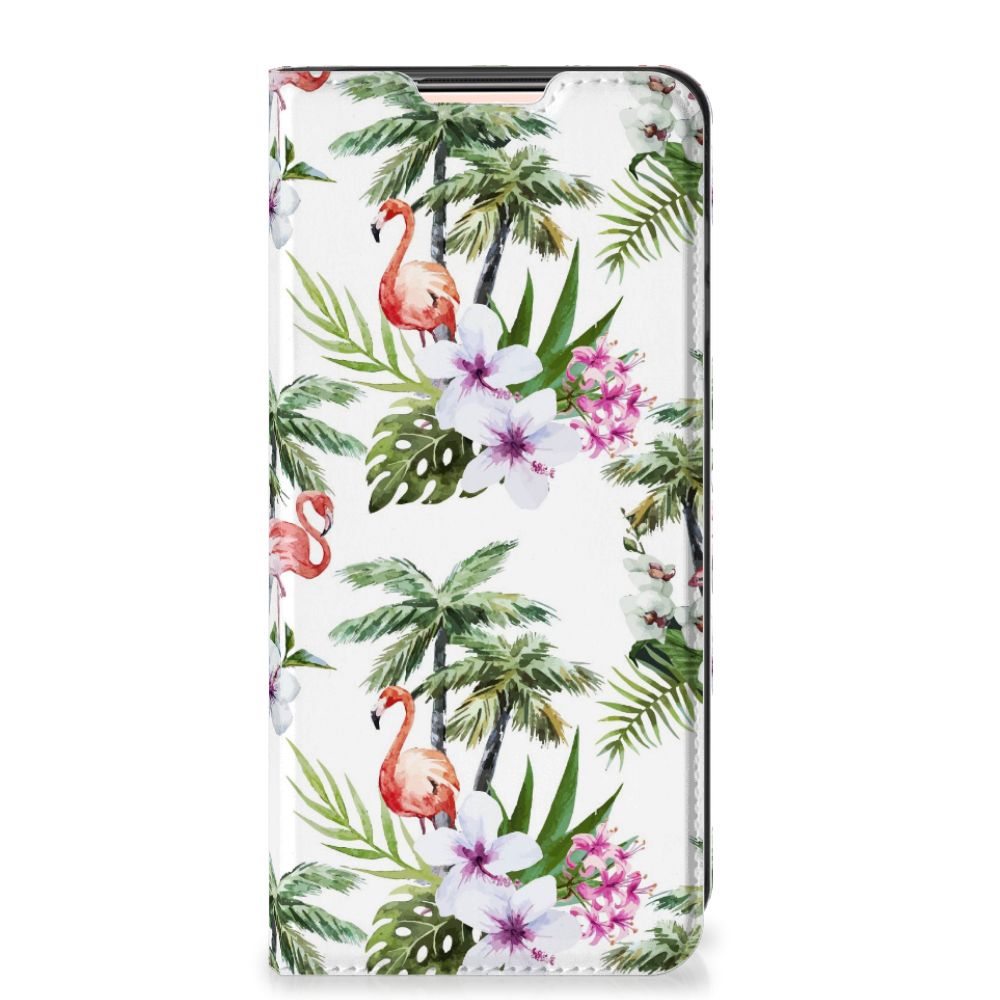 Xiaomi Redmi Note 10/10T 5G | Poco M3 Pro Hoesje maken Flamingo Palms
