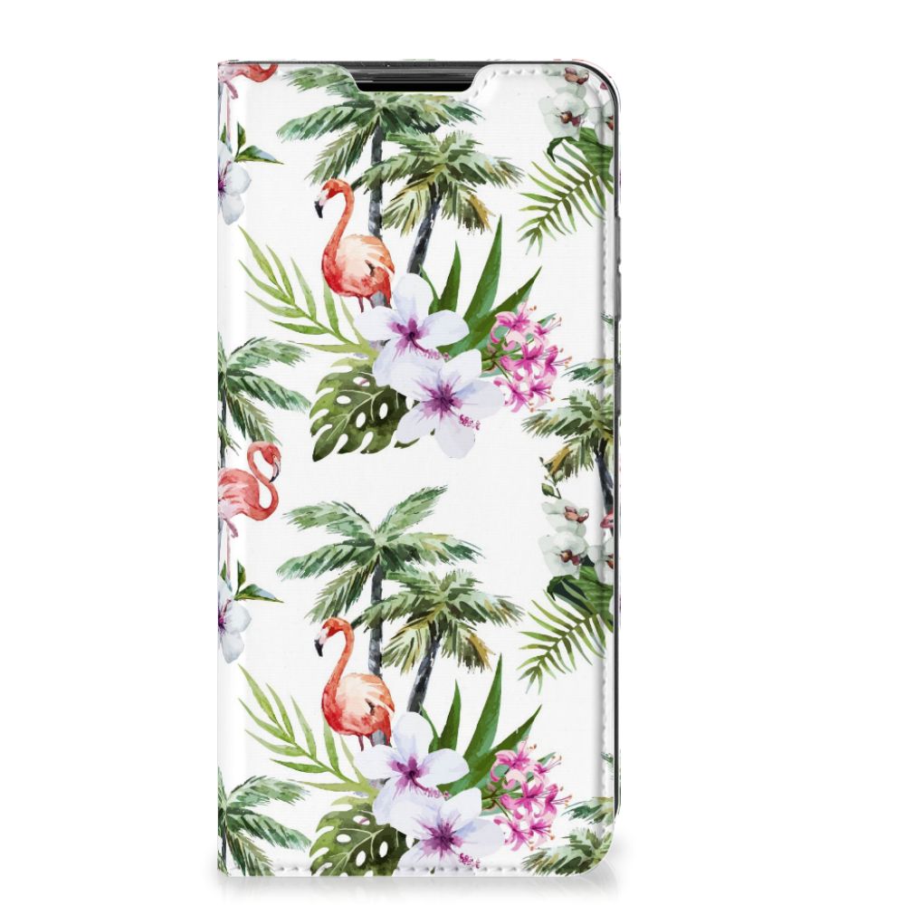 Samsung Galaxy A52 Hoesje maken Flamingo Palms