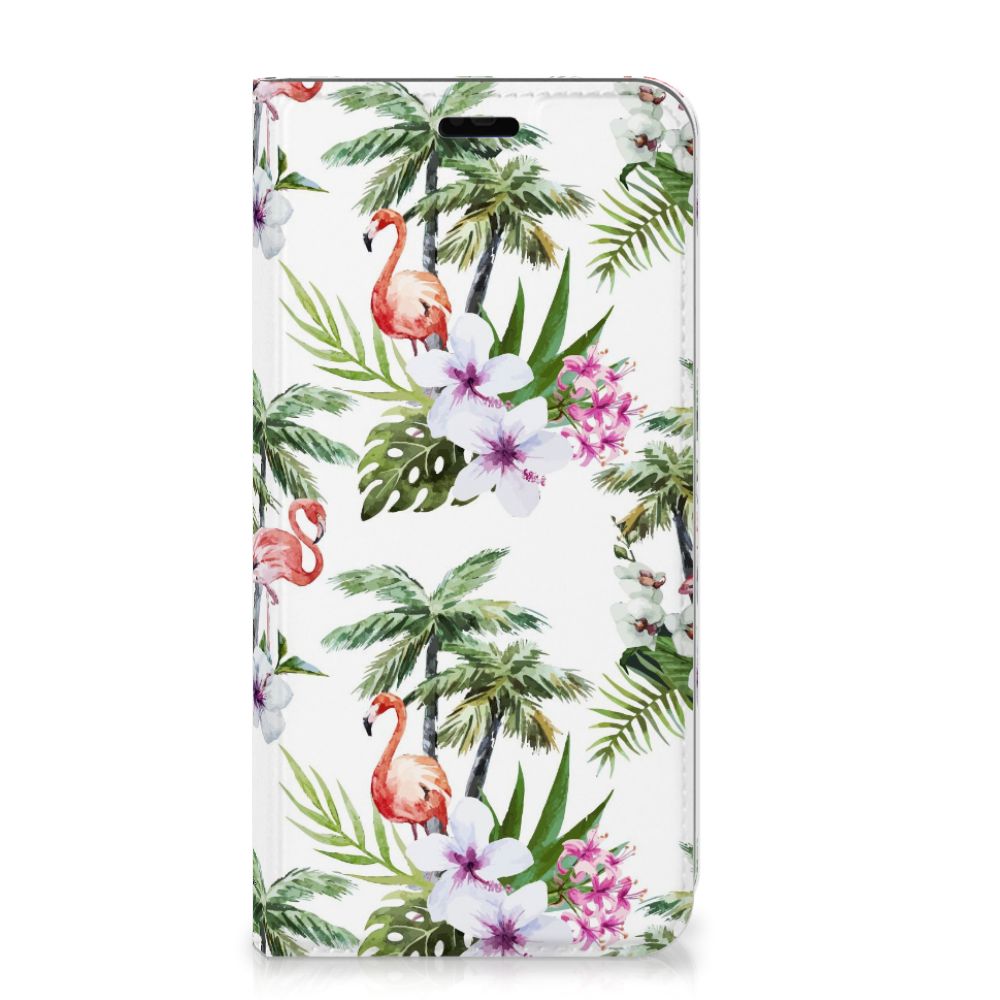 Huawei P Smart Plus Hoesje maken Flamingo Palms