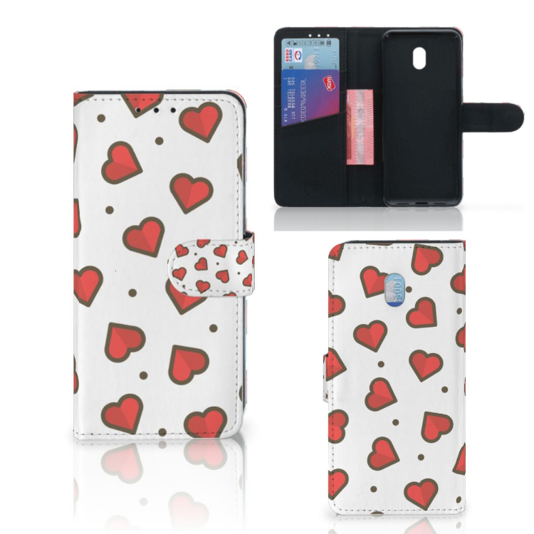 Xiaomi Redmi 8A Telefoon Hoesje Hearts