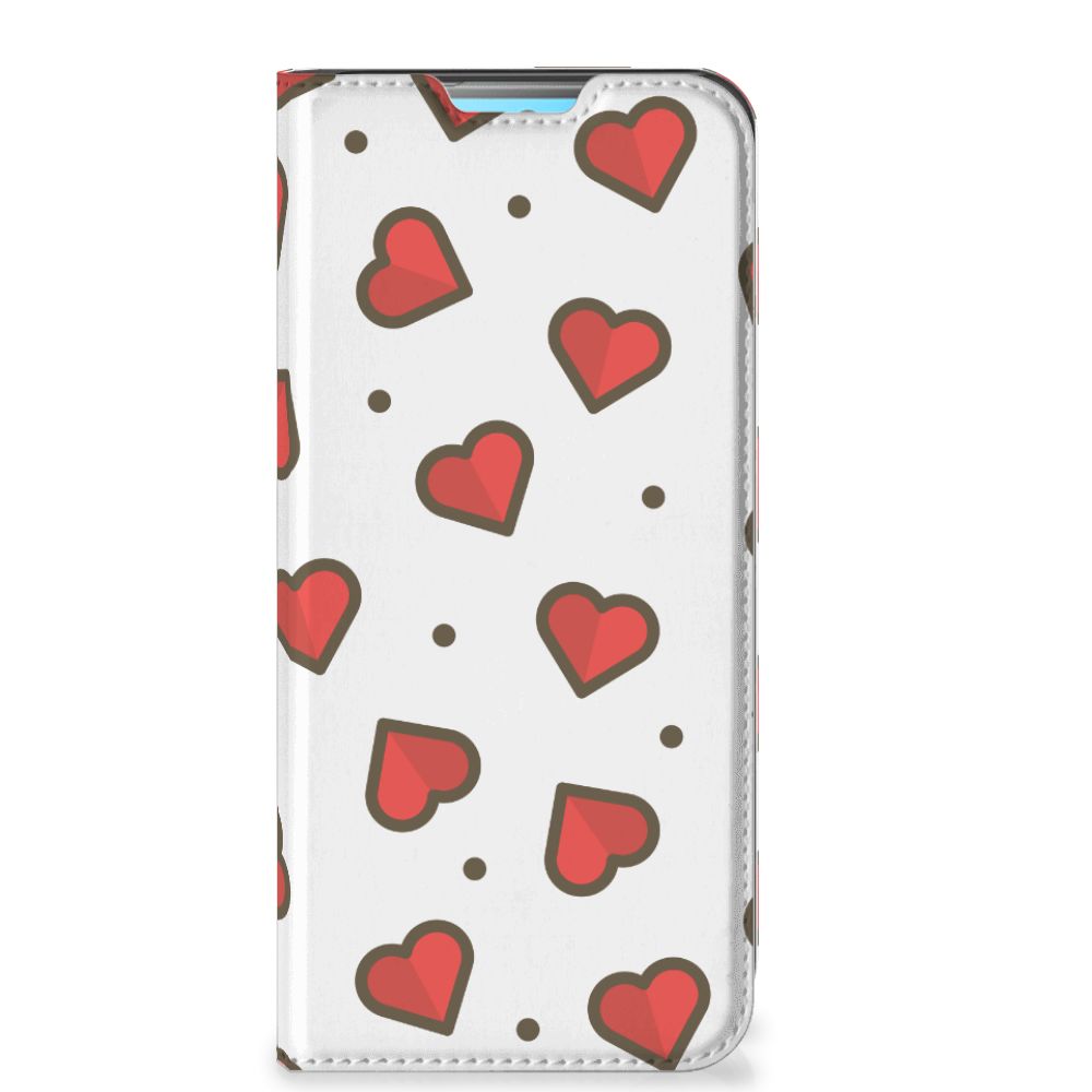Xiaomi Redmi 10 Hoesje met Magneet Hearts