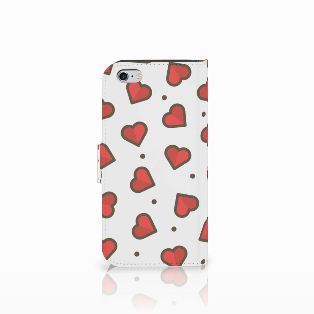 Apple iPhone 6 | 6s Telefoon Hoesje Hearts