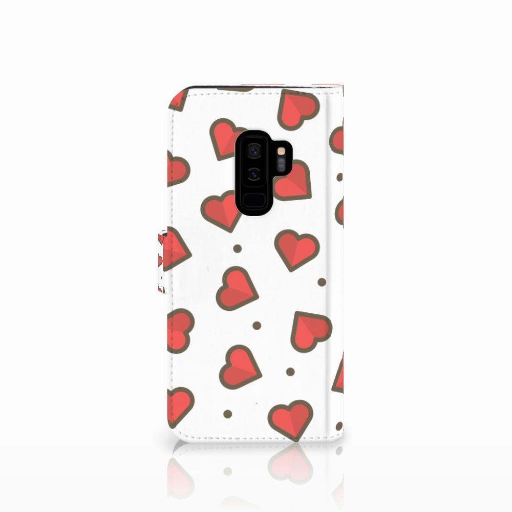 Samsung Galaxy S9 Plus Telefoon Hoesje Hearts