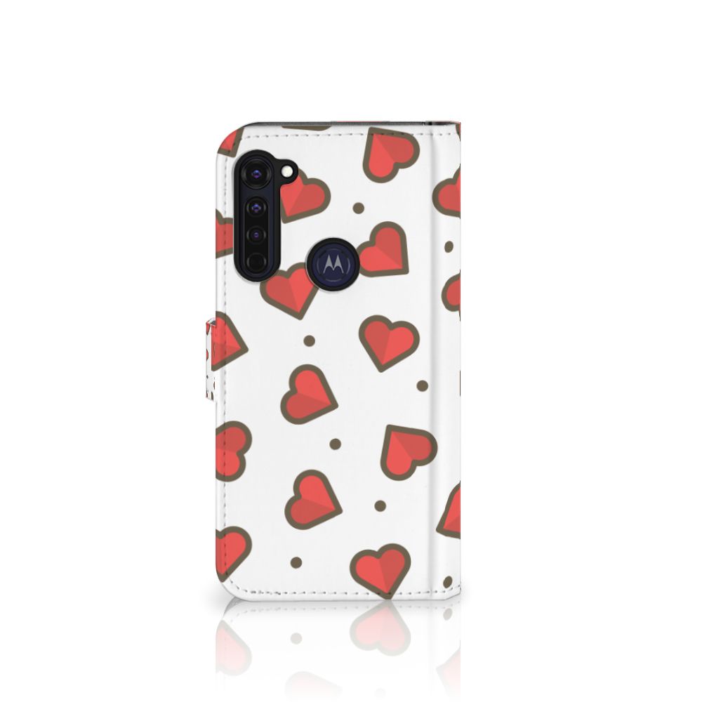Motorola Moto G Pro Telefoon Hoesje Hearts