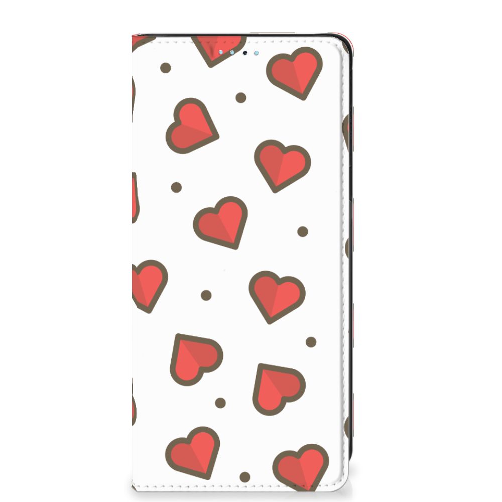 Xiaomi Redmi Note 11/11S Hoesje met Magneet Hearts