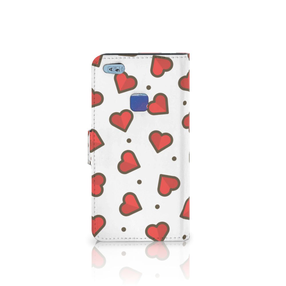 Huawei P10 Lite Telefoon Hoesje Hearts