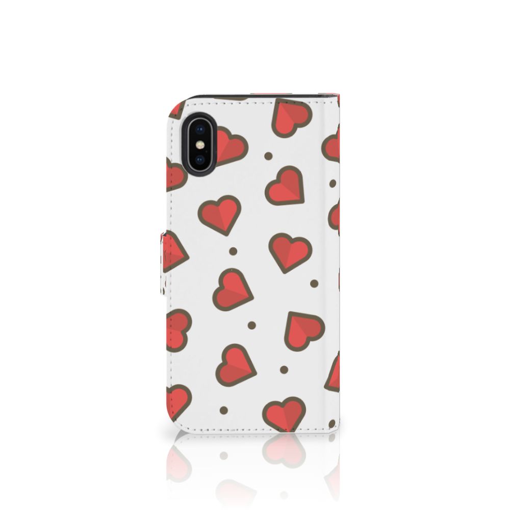 Apple iPhone X | Xs Telefoon Hoesje Hearts
