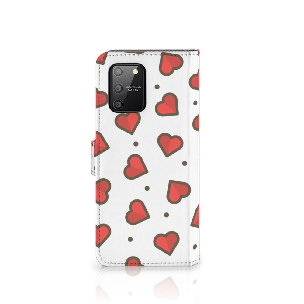 Samsung S10 Lite Telefoon Hoesje Hearts
