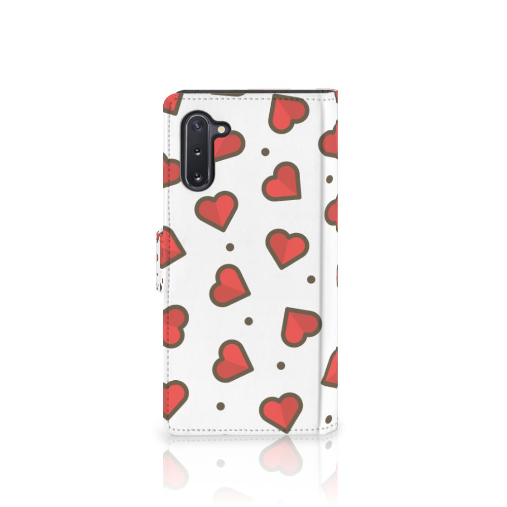 Samsung Galaxy Note 10 Telefoon Hoesje Hearts