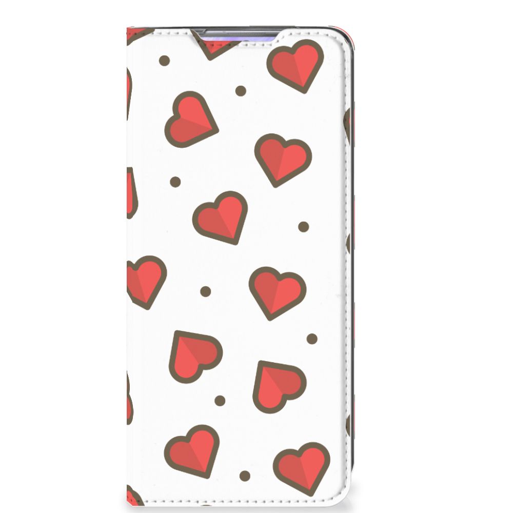 Samsung Galaxy S20 Ultra Hoesje met Magneet Hearts