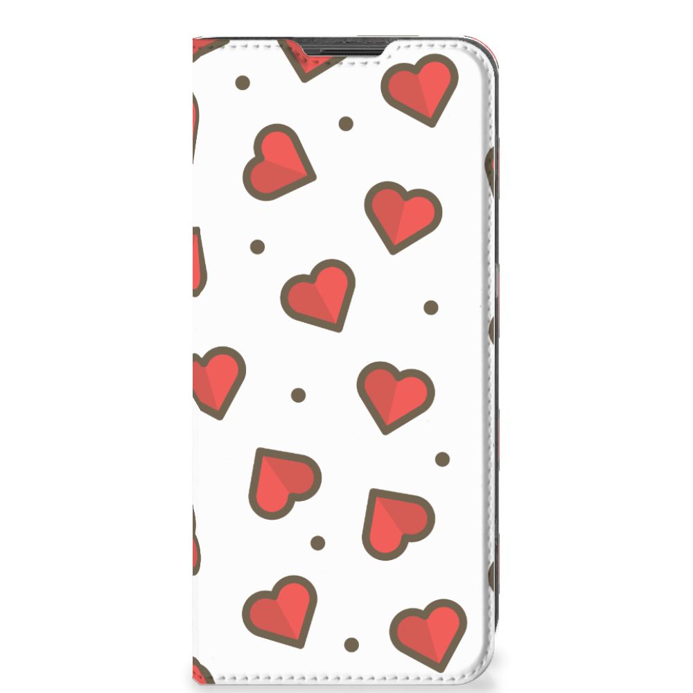 OnePlus 10 Pro Hoesje met Magneet Hearts