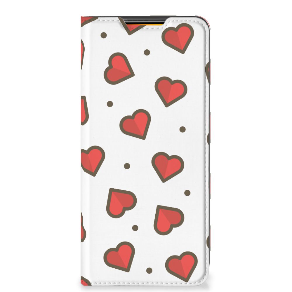 Xiaomi Mi 11i | Poco F3 Hoesje met Magneet Hearts