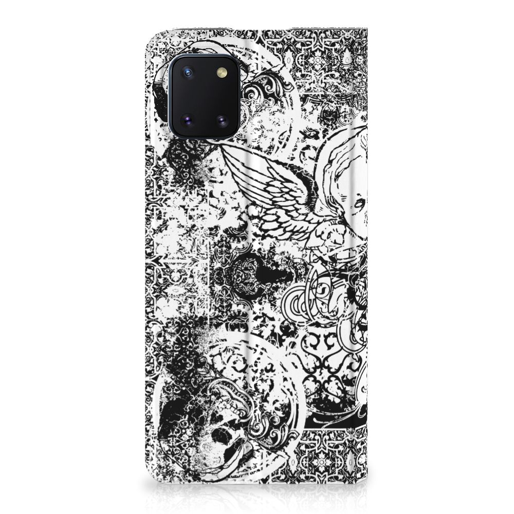 Mobiel BookCase Samsung Galaxy Note 10 Lite Skulls Angel