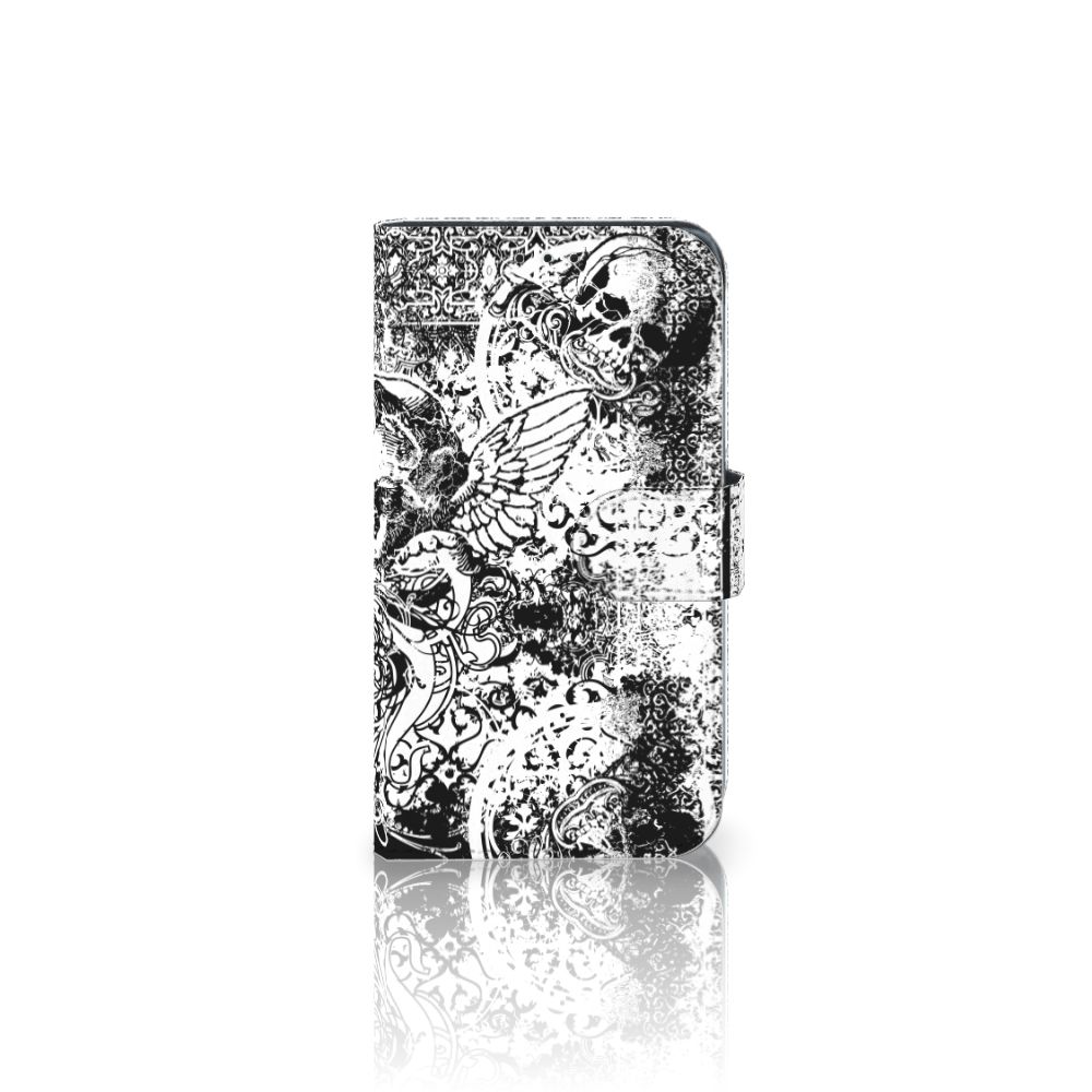 Telefoonhoesje met Naam Samsung Galaxy Xcover 4 | Xcover 4s Skulls Angel