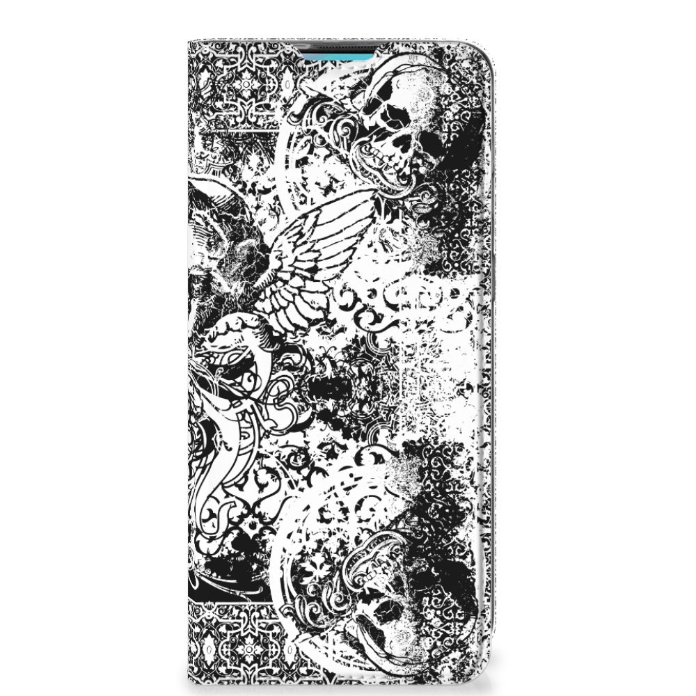 Mobiel BookCase OnePlus 8T Skulls Angel
