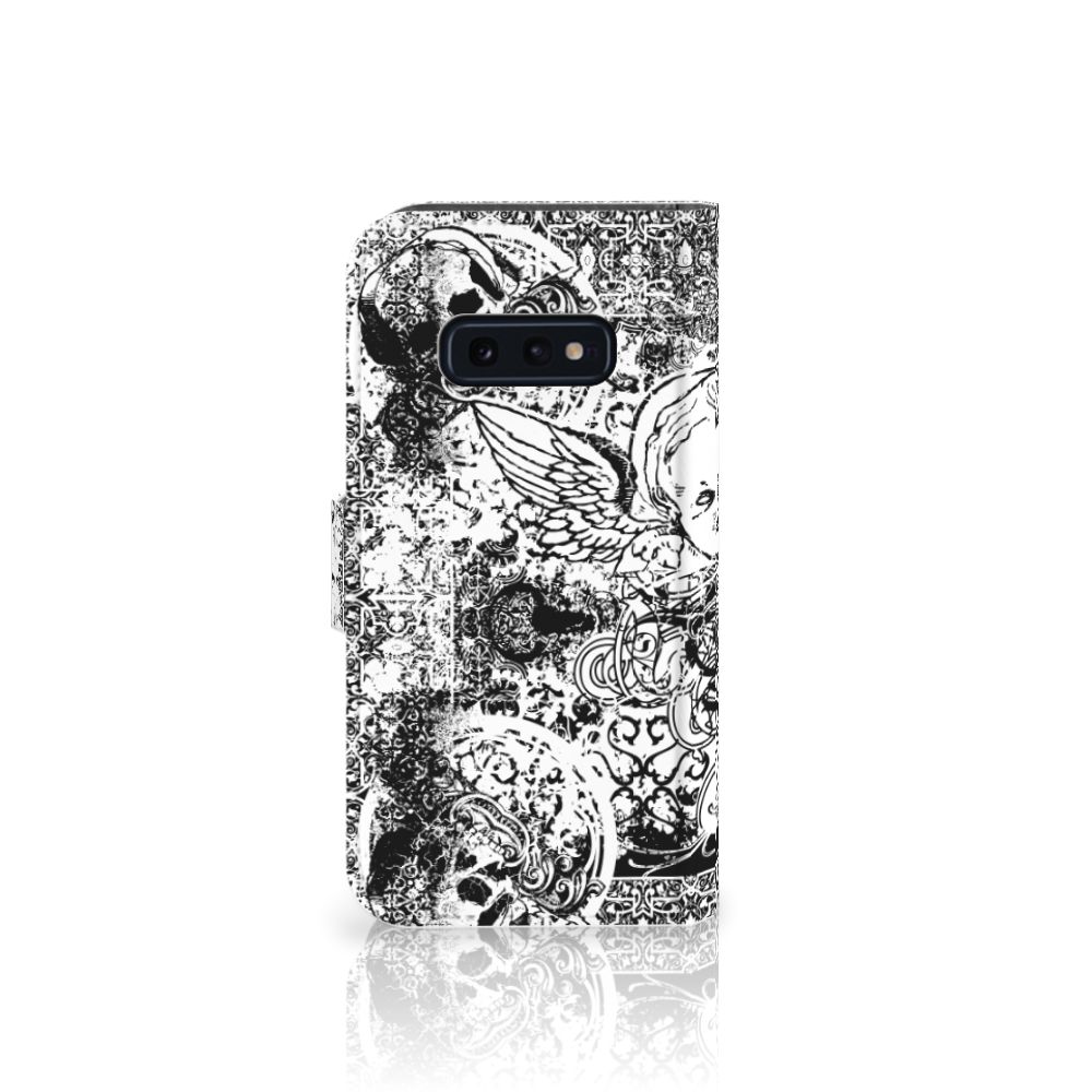 Telefoonhoesje met Naam Samsung Galaxy S10e Skulls Angel