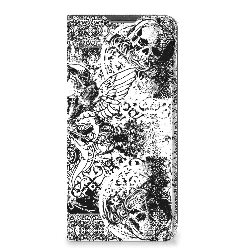 Mobiel BookCase Xiaomi Redmi Note 11 Pro Skulls Angel
