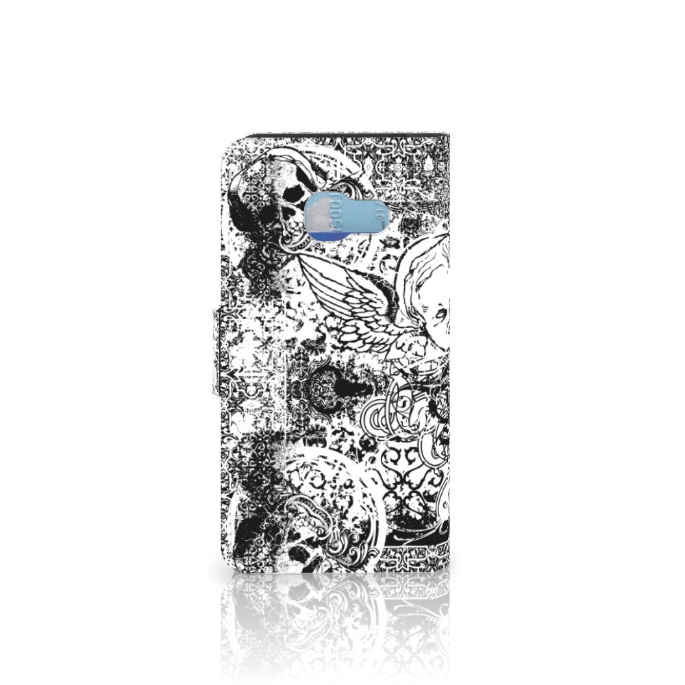Telefoonhoesje met Naam Samsung Galaxy A3 2017 Skulls Angel