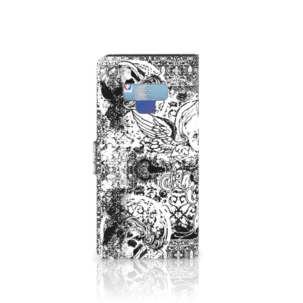 Telefoonhoesje met Naam Samsung Galaxy Note 9 Skulls Angel