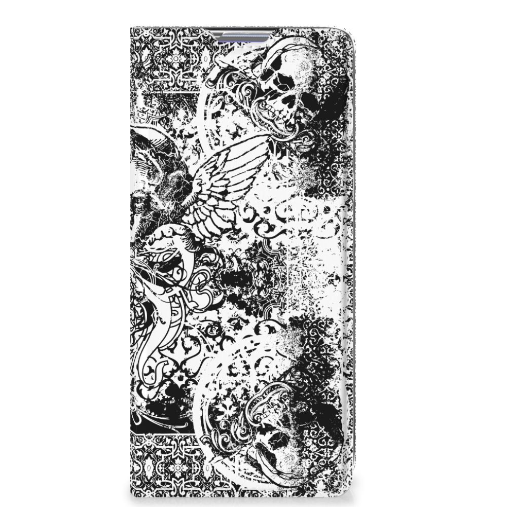 Mobiel BookCase OnePlus 8 Skulls Angel