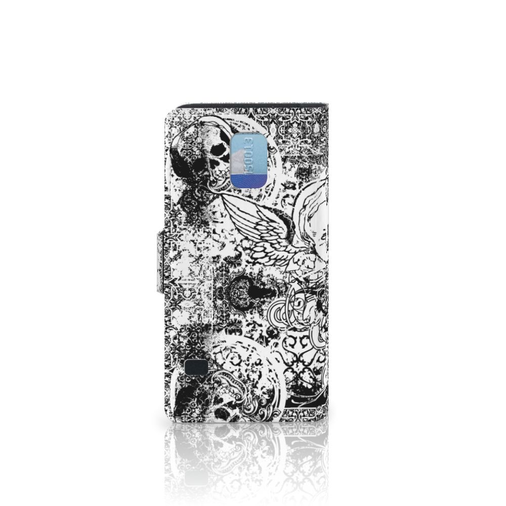Telefoonhoesje met Naam Samsung Galaxy S5 | S5 Neo Skulls Angel