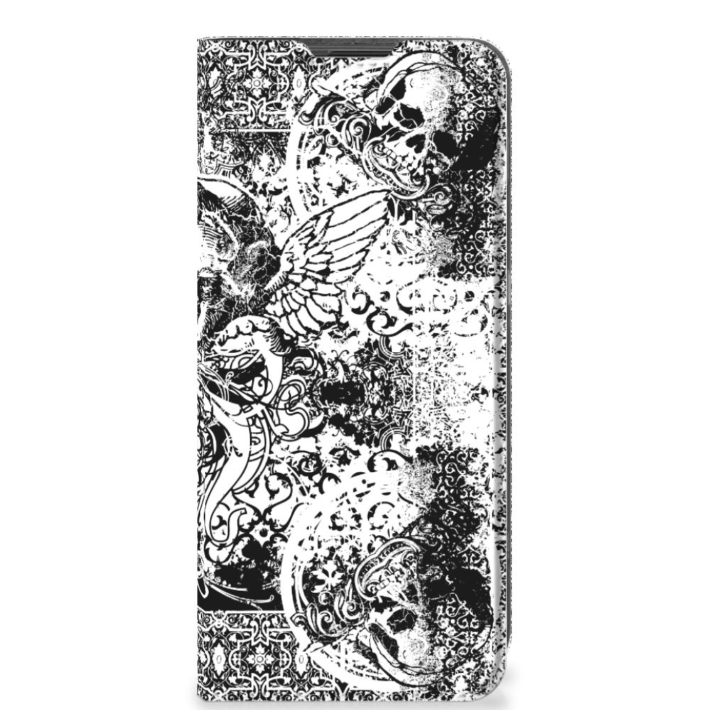 Mobiel BookCase OnePlus 10 Pro Skulls Angel