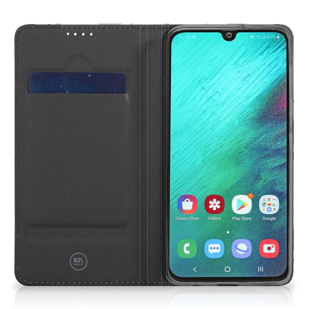 Samsung Galaxy A40 Smart Cover Leaves Blue