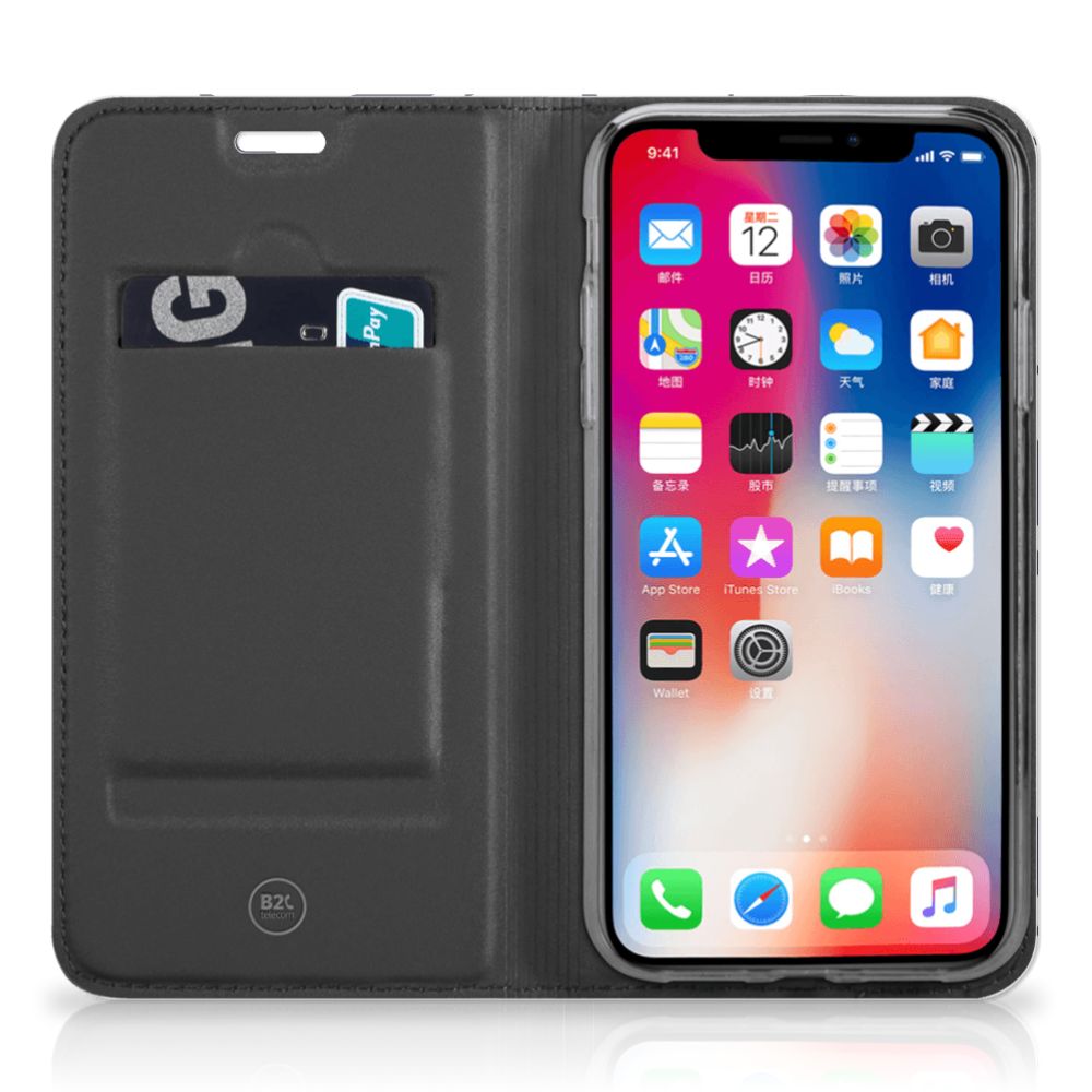 Apple iPhone Xr Smart Cover Leaves Blue