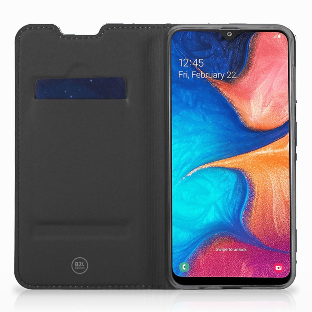 Samsung Galaxy A30 Smart Cover Leaves Blue