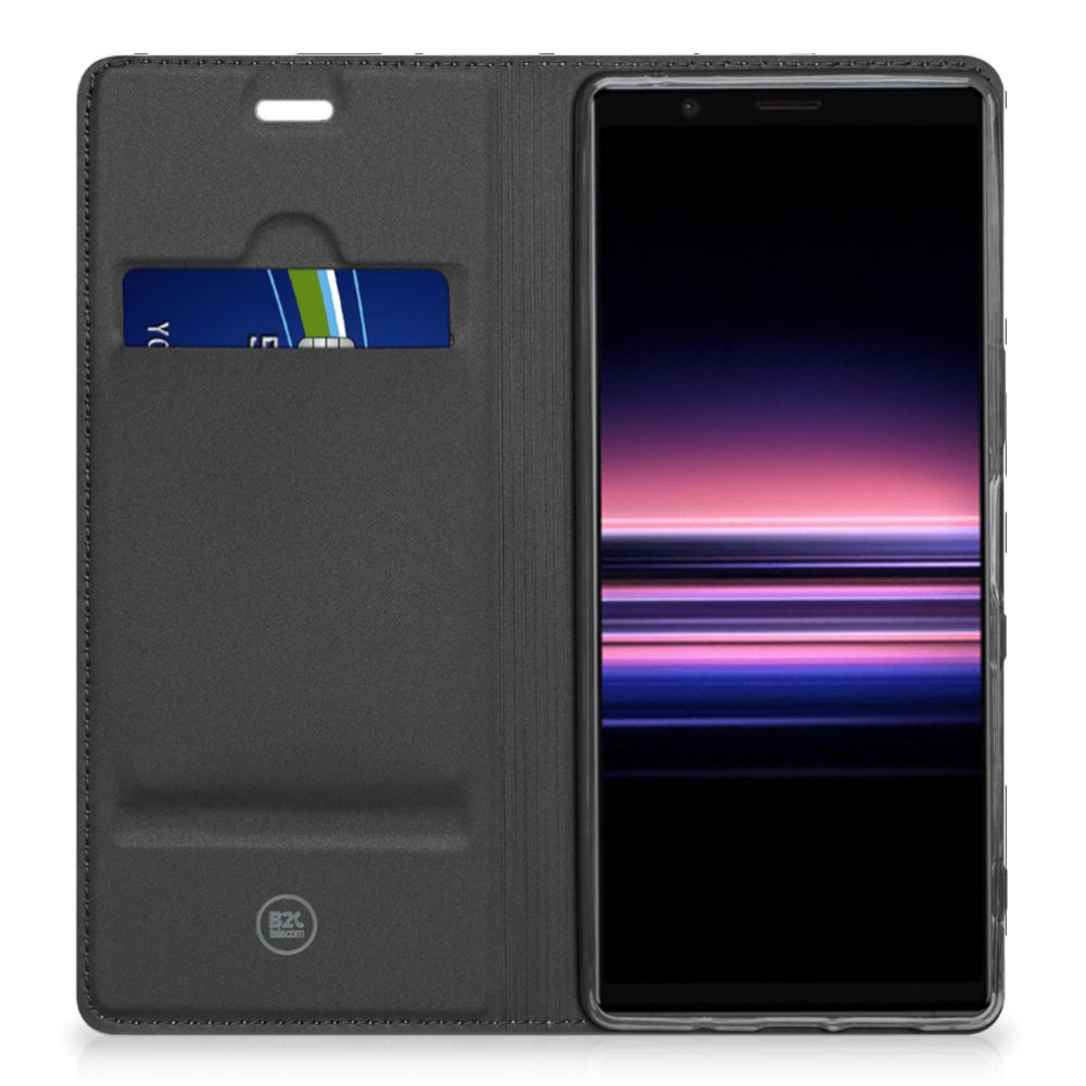Sony Xperia 5 Smart Cover Leaves Blue