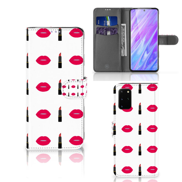Samsung Galaxy S20 Plus Telefoon Hoesje Lipstick Kiss