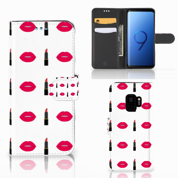 Samsung Galaxy S9 Boekhoesje Design Lipstick Kiss