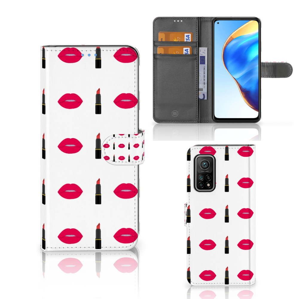 Xiaomi Mi 10T Pro | Mi 10T Telefoon Hoesje Lipstick Kiss