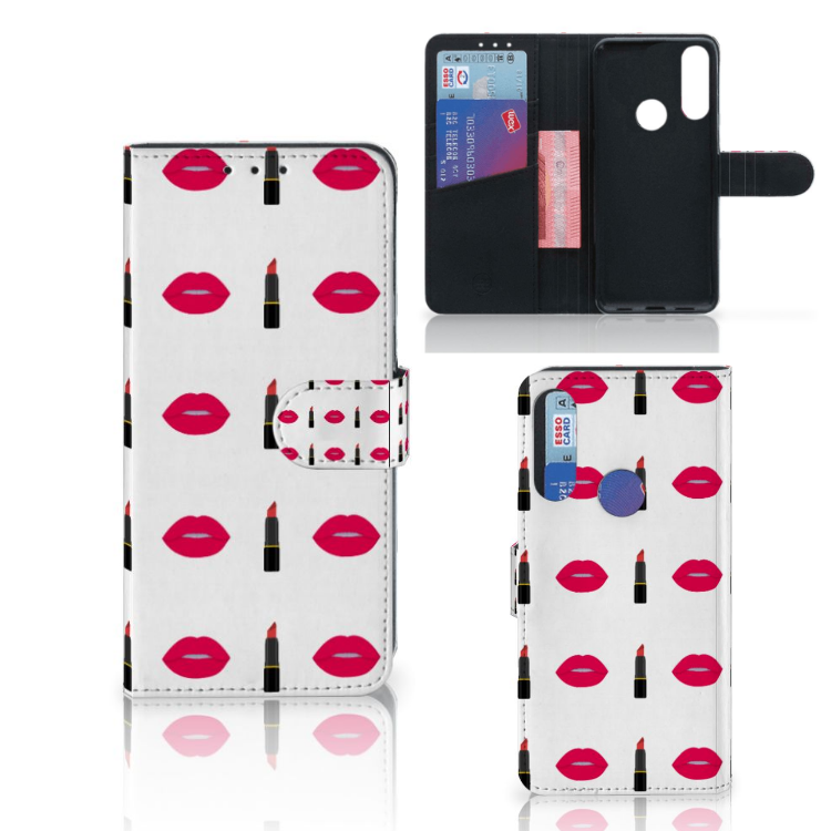 Alcatel 1S 2020 Telefoon Hoesje Lipstick Kiss