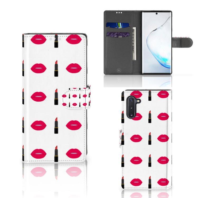 Samsung Galaxy Note 10 Telefoon Hoesje Lipstick Kiss
