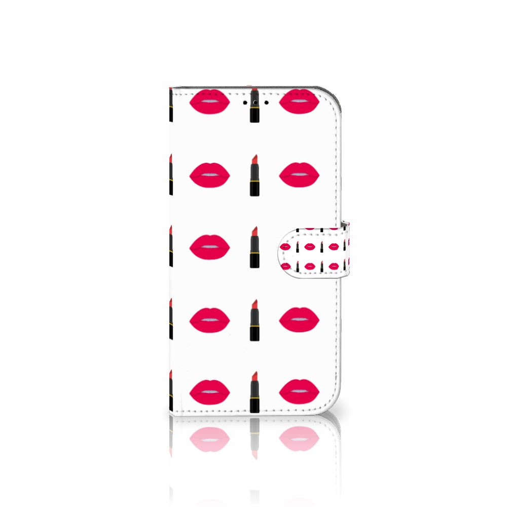iPhone 14 Plus Telefoon Hoesje Lipstick Kiss