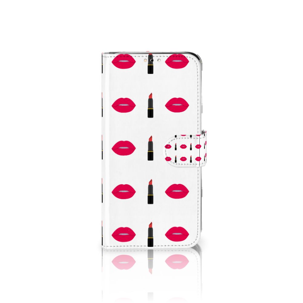 Huawei Y6 (2019) Telefoon Hoesje Lipstick Kiss