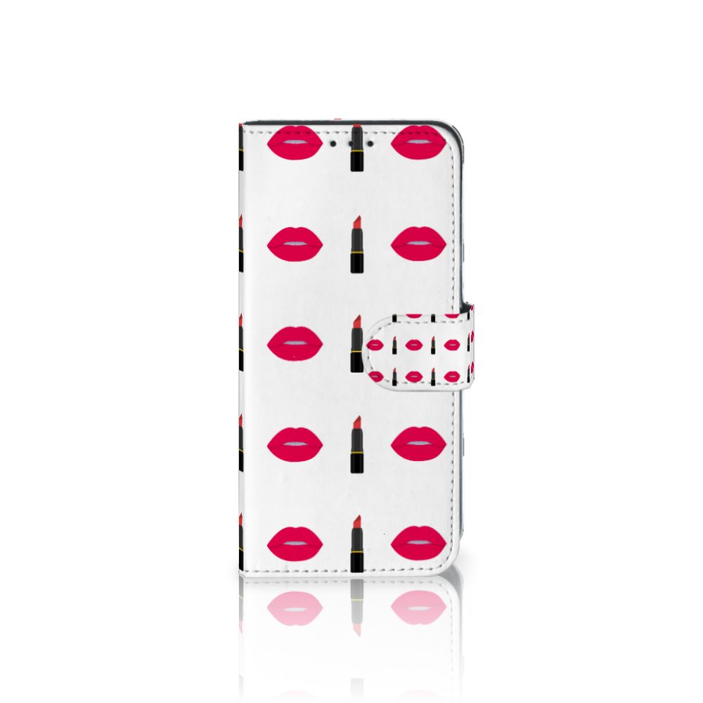 Samsung Galaxy M10 Telefoon Hoesje Lipstick Kiss