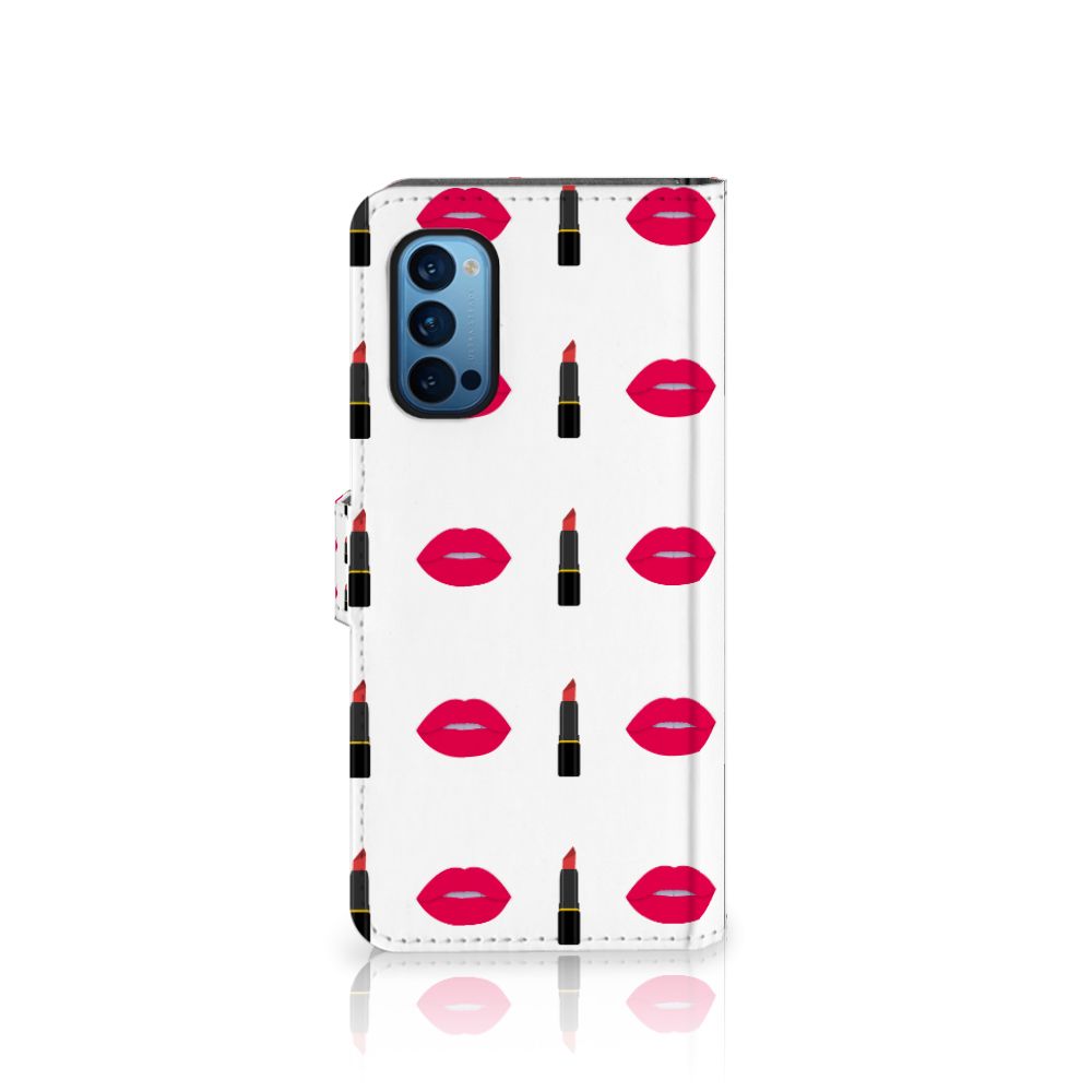 OPPO Reno 4 Pro 5G Telefoon Hoesje Lipstick Kiss