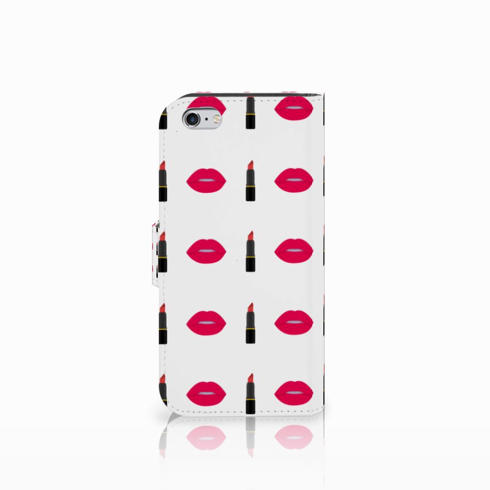 Apple iPhone 6 | 6s Telefoon Hoesje Lipstick Kiss
