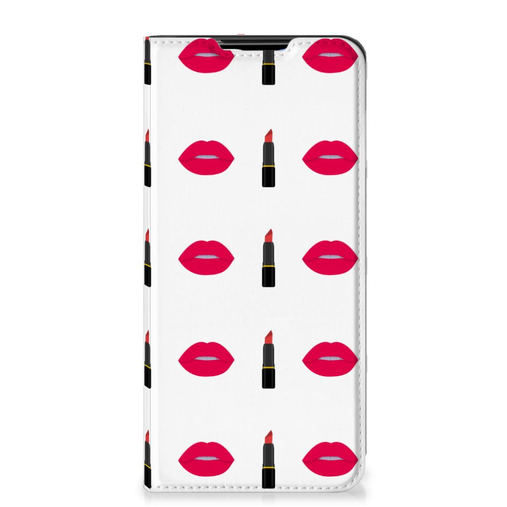 Xiaomi Poco M3 | Redmi 9T Hoesje met Magneet Lipstick Kiss