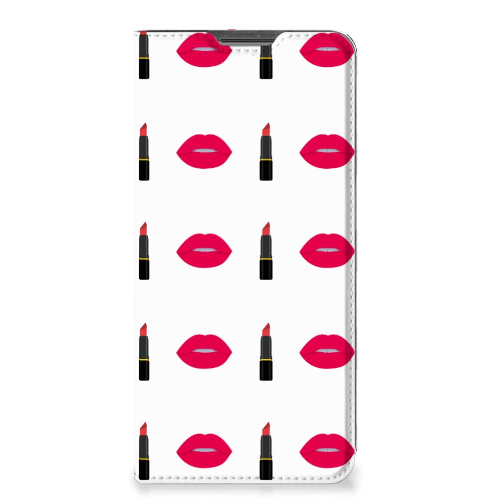 Xiaomi Redmi Note 11 Pro Hoesje met Magneet Lipstick Kiss