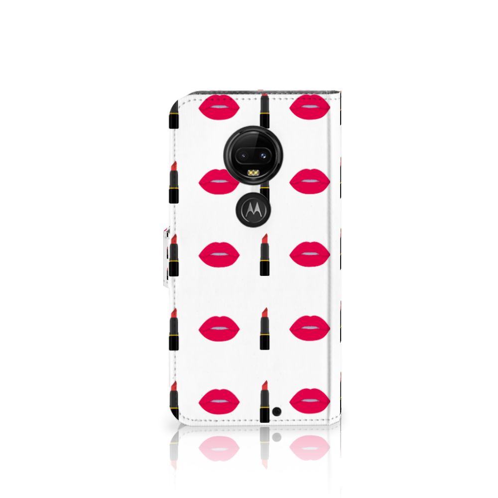 Motorola Moto G7 | G7 Plus Telefoon Hoesje Lipstick Kiss