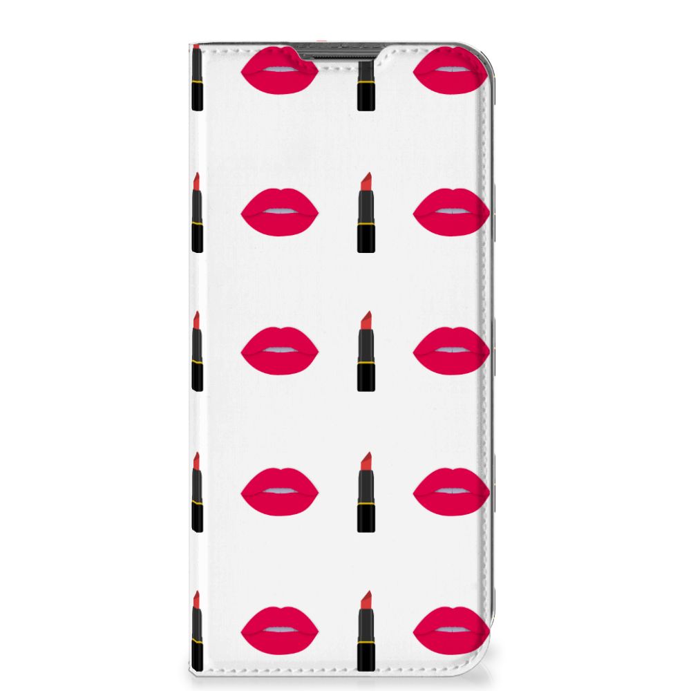 Nokia G11 | G21 Hoesje met Magneet Lipstick Kiss