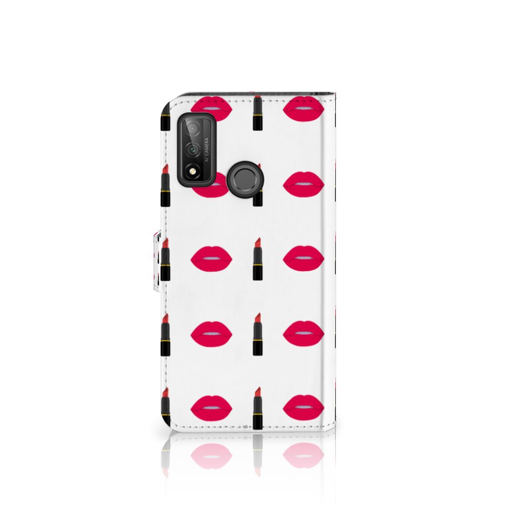 Huawei P Smart 2020 Telefoon Hoesje Lipstick Kiss