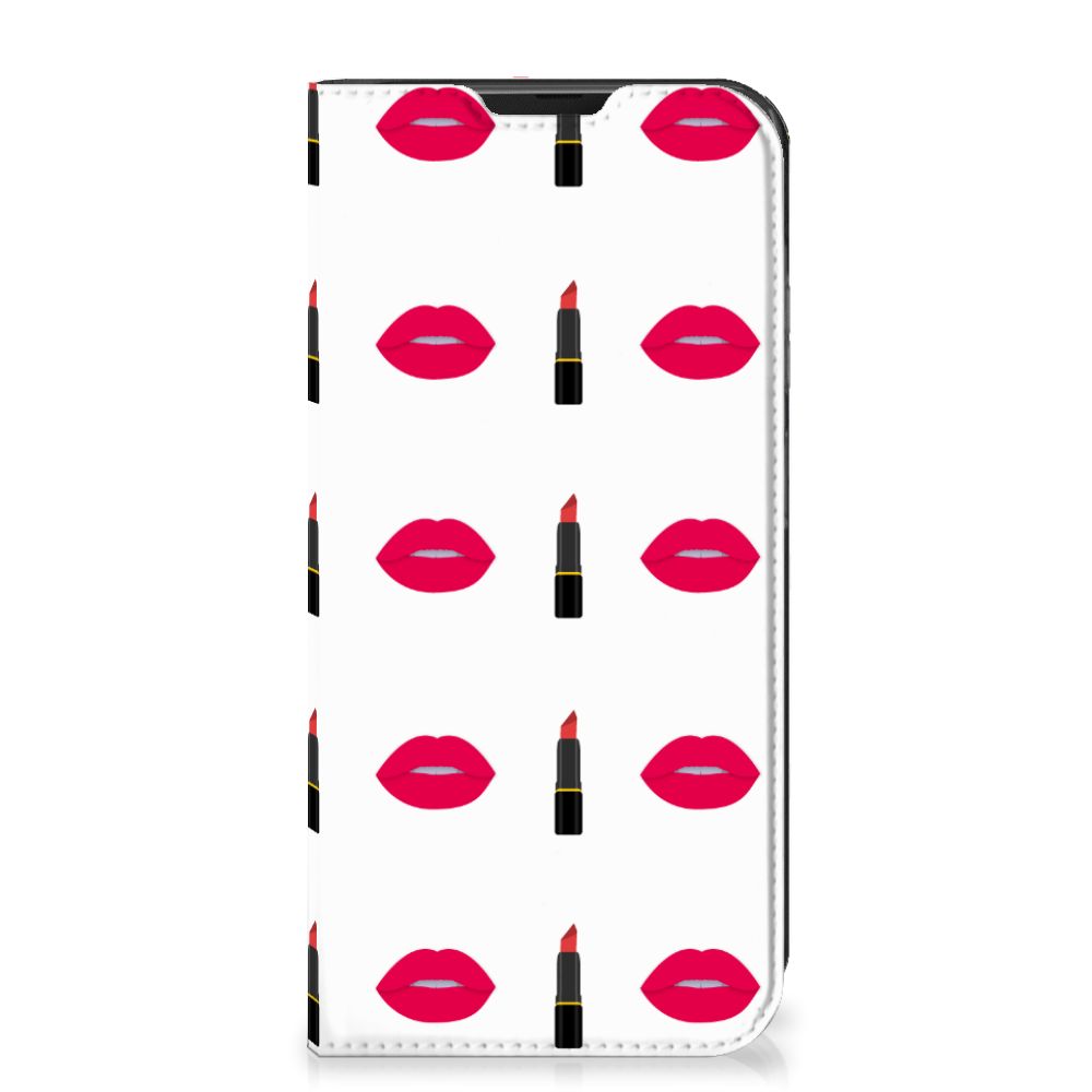 Samsung Galaxy Xcover 6 Pro Hoesje met Magneet Lipstick Kiss